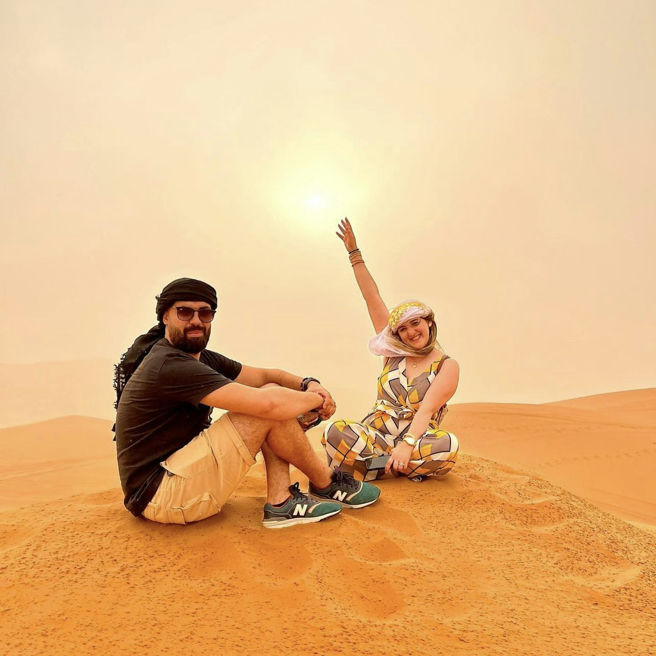 Classic Desert Safari: Pick-up by Bus, Sandboarding, Dune Bashing & BBQ Dinner - Photo 1 of 15